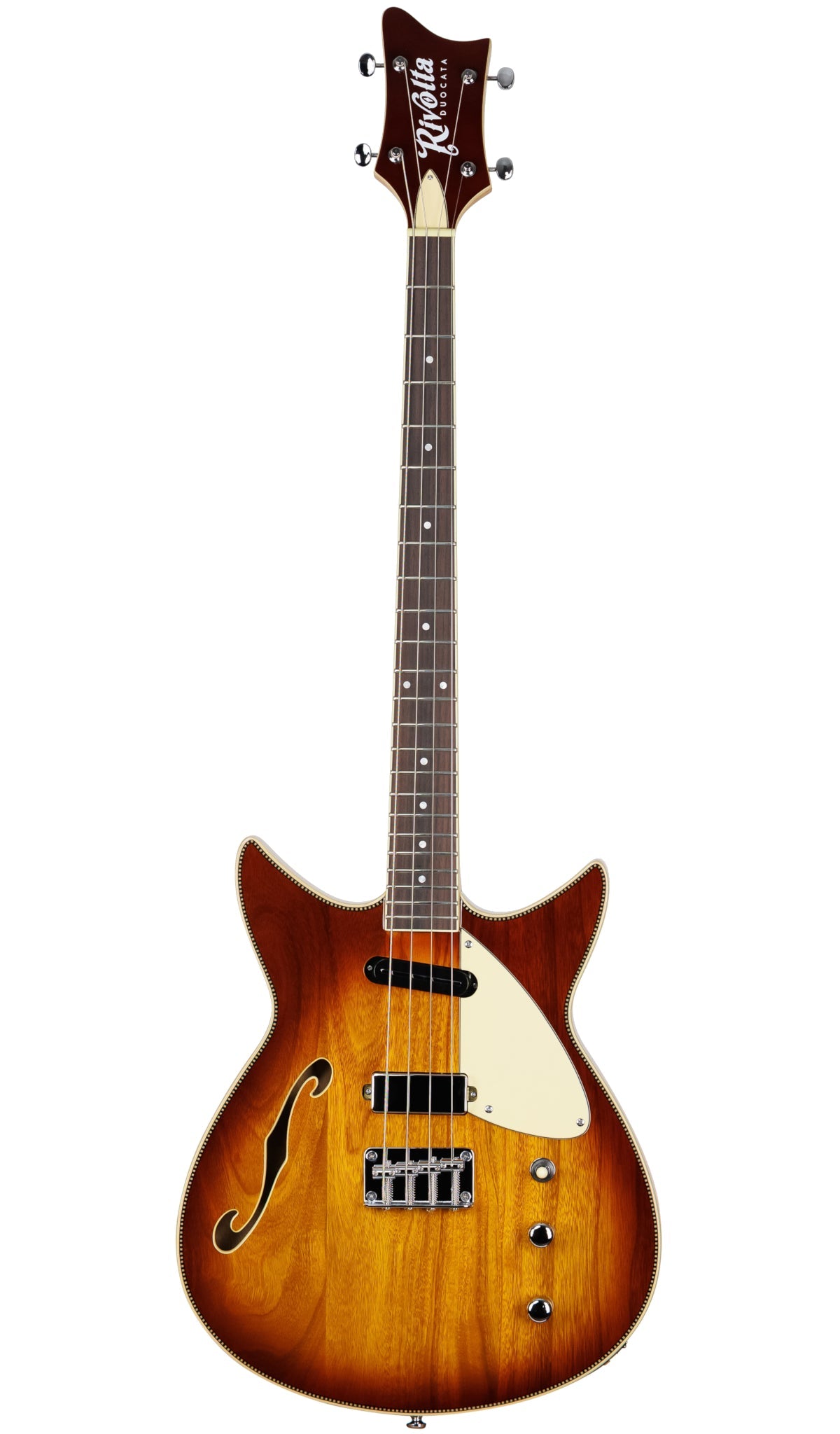 Rivolta Duocata Tenor Baritone Guitar #color_ambra-burst