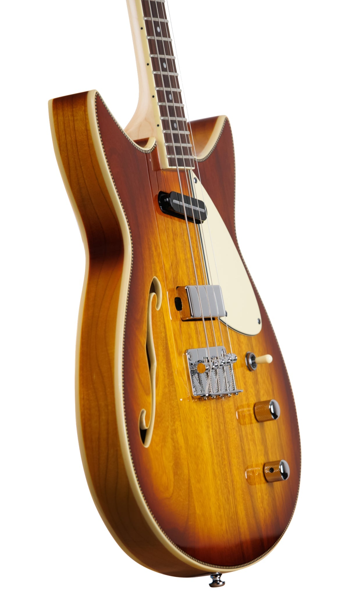 Rivolta Duocata Tenor Baritone Guitar #color_ambra-burst
