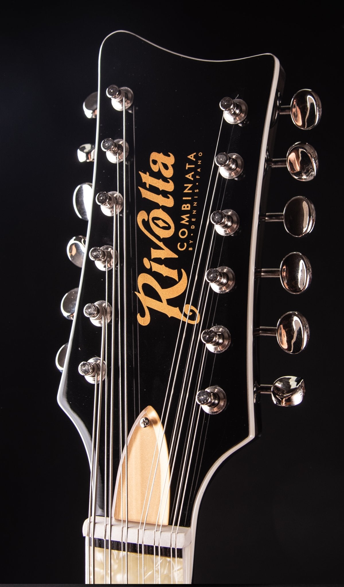 Eastwood Guitars Rivolta Combinata 12 Toro Black