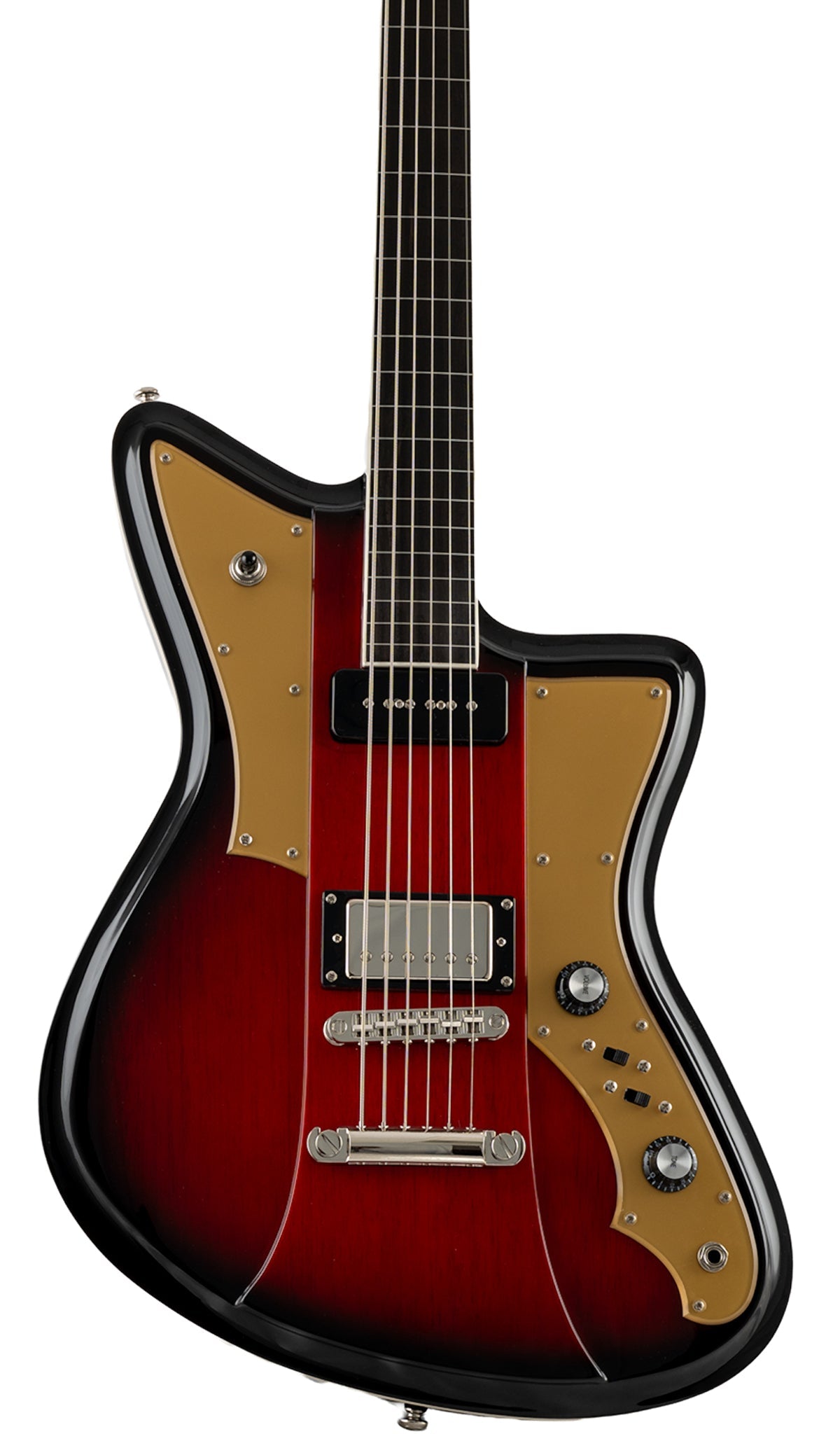 Mondata Baritone Fretless #color_fuoco-burst