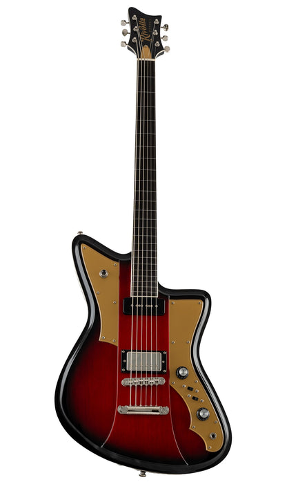 Mondata Baritone Fretless #color_fuoco-burst