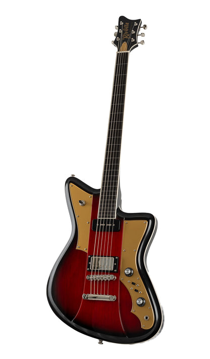 Mondata Baritone Fretless #color_fuoco-burst