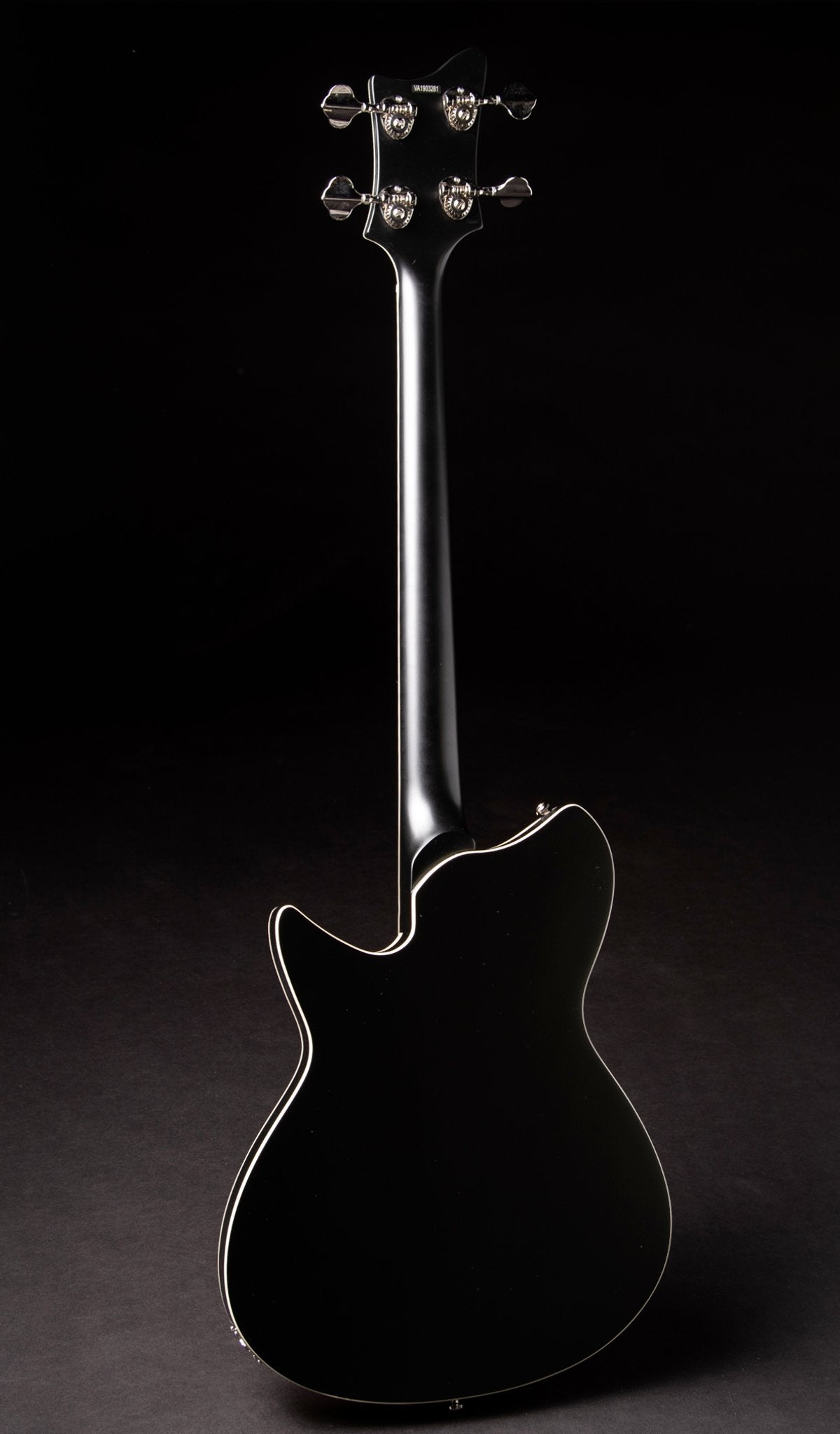 Eastwood Guitars Rivolta Combinata Bass VII Toro Black Satin Full Back