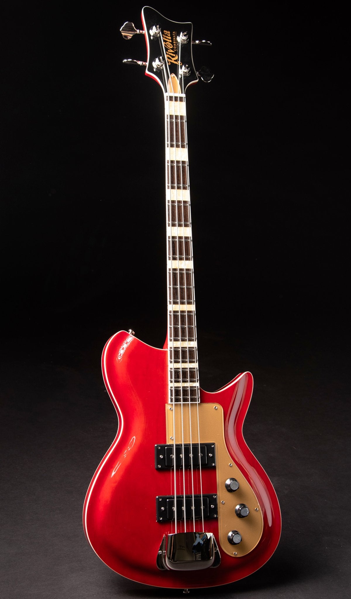 Eastwood Guitars Rivolta Combinata Bass VII Rosso Red
