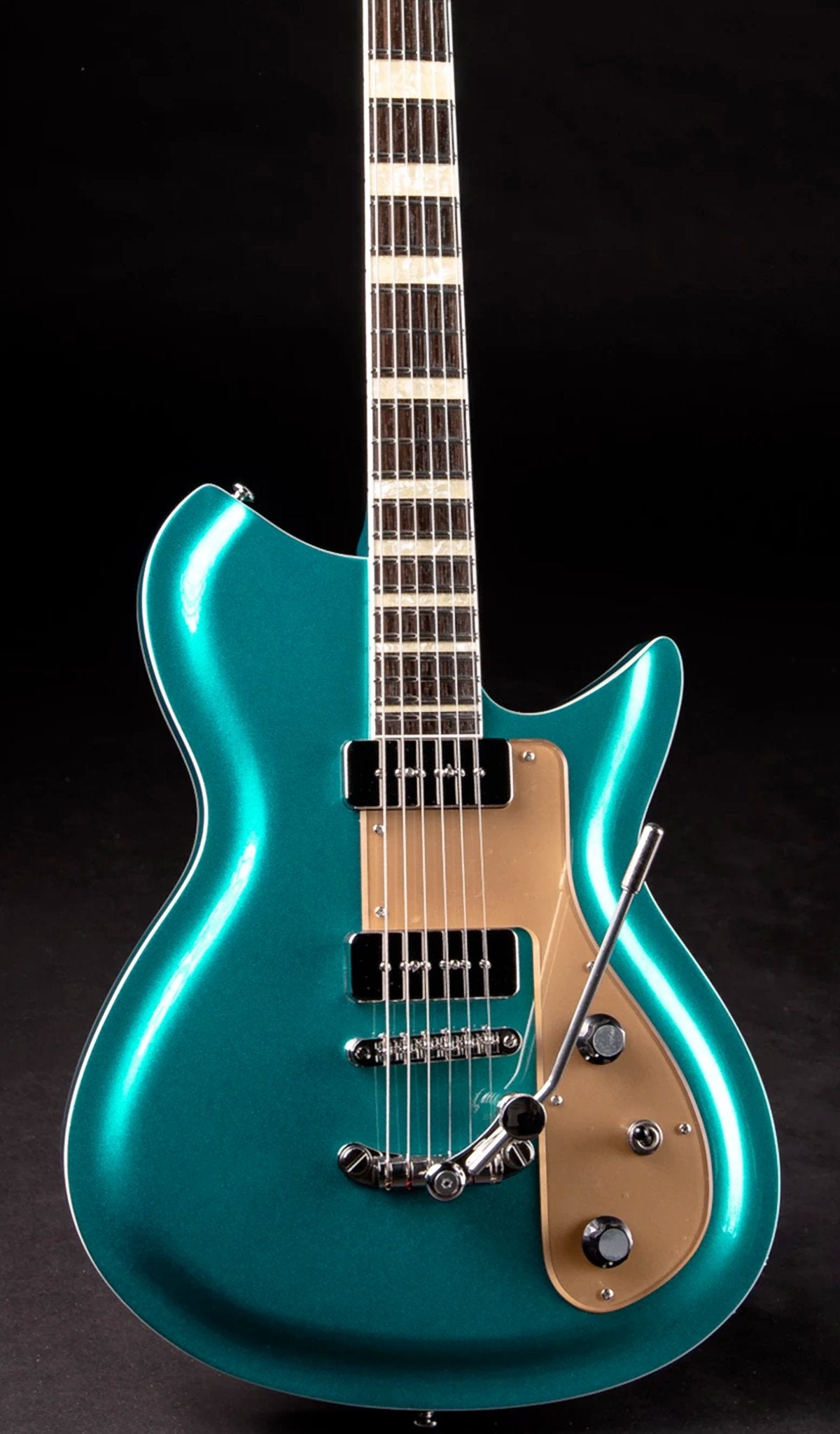 Eastwood Guitars Rivolta Combinata XVII Adriatic Blue Metallic