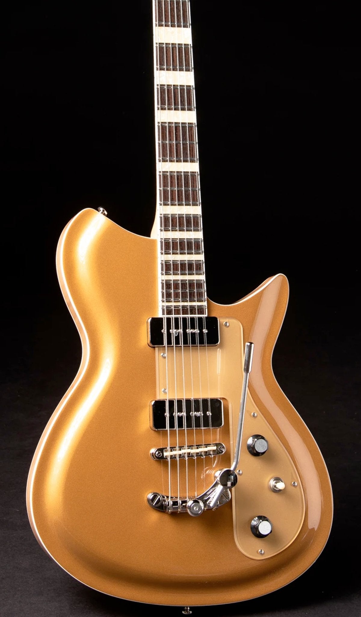 Eastwood Guitars Rivolta Combinata XVII Gold Top